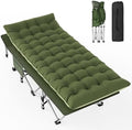 Slendor Camping Cot for Adults, Heavy Duty 500lbs with 3.5" Mattress by Slendor