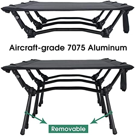 Ultralight Camping Cot for Adults, Aluminium Backpacking Folding Bed - Image 2