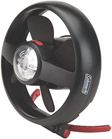 Coleman Lighted Tent Fan & Light Combo for Tents/Cars/RVs Illuminates and Keeps You Cool CPX 6 Compatible 2 Light Modes & 2 Fan Speeds by Unknown