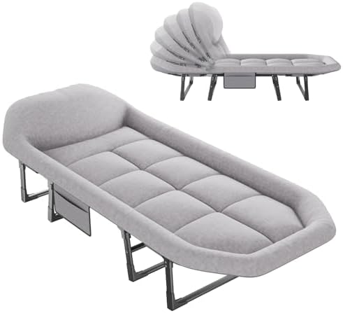 NEWBULIG Camping Cots for Adults, Camping Cot with Mattress by NEWBULIG