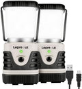 Lepro 1000LM LED Camping Lantern Rechargeable with 4 Light Modes, White by Lepro