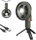SUNREI 20000mAh Rechargeable Camping Fan, LED Lantern Battery Operated Fan by SUNREI