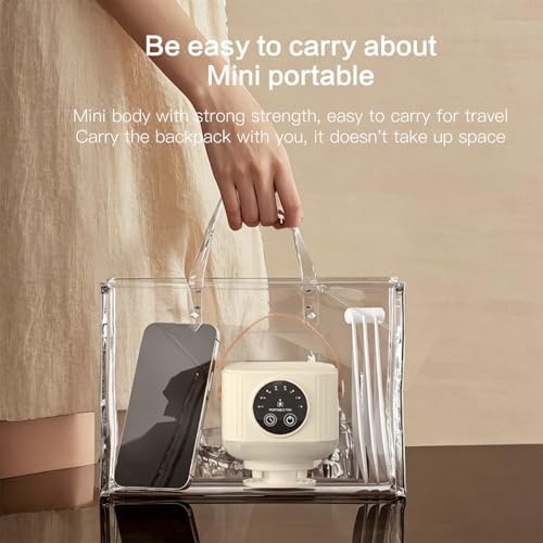 Portable Fan with Remote, 7200mAh Low Noise USB Fan 4 Speeds & 3 Warm Lights, Hanging Travel Fan with Timer, for Workshop Dorm Room Bedroom Camping Tent - Image 6