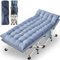 Camping Cot for Adults, 32" Wide Cots for Sleeping with Mattress by GETOVIN