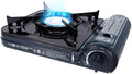 GAS ONE NEW 10,000 BTU CSA List Portable Butane Gas Stove with Carrying Case CSA Listed- Midnight by GasOne
