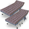 2-Pack Oversize XXL Cot with Mattress, Camping Cots for Adults by NESDCC