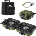 Naturehike 2 Burner Folding Camping Stove Propane Gas by Naturehike