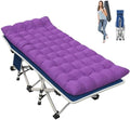 Cot, Camping Cot with Comfortable Thick Pad, Cots for Sleeping by GETOVIN