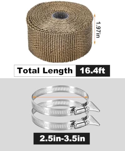 Fireproof Pipe Wrap Stove Chimney Pipe Cove rCamping Wood Stove Chimney Pipe Wrap (Fireproof Pipe Wrap) - Image 3