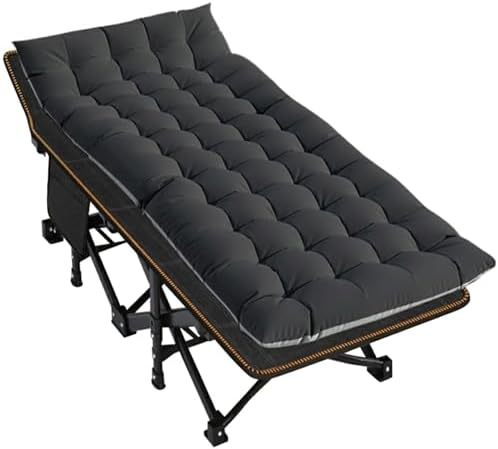 LILYPELLE Oversized XXL Folding Camping Cot, 32" Heavy Duty Sleeping Cots by LILYPELLE