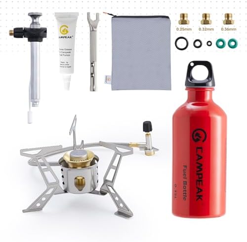 Multi Fuel Stove Burner with SILENT CAP for Outdoor Camping Hiking - Image 5