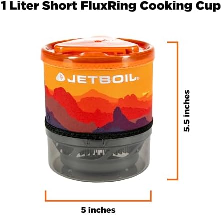 Jetboil MiniMo Camping and Backpacking Stove Cooking System with Adjustable Heat Control - Image 3