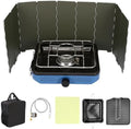 Uniflasy Propane Camping Stove with Carry Bag and Cookware Set by Uniflasy