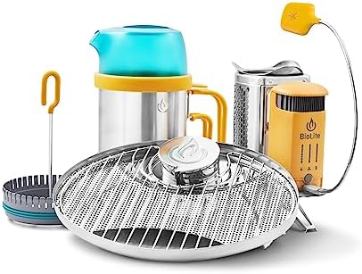 BioLite CampStove 2+ Wood Burning, Electricity Generating & USB Charging Camp Stove by BioLite