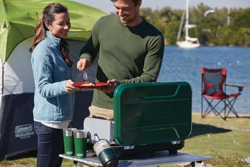 Coleman Classic 3-Burner Propane Camping Stove with InstaStart Ignition, Portable Cooktop with 3 Adjustable Burners & 28,000 BTUs of Power for Camping, Tailgating, Grilling, Hunting & More - Image 5