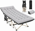 Yaheetech Folding Camping Cot Heavy Duty with Thick Mat & Carry Bag by Yaheetech