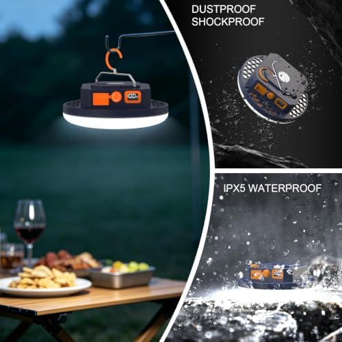 4000LM Flashlight Portable LED Camping Light Tent Lights - Image 5