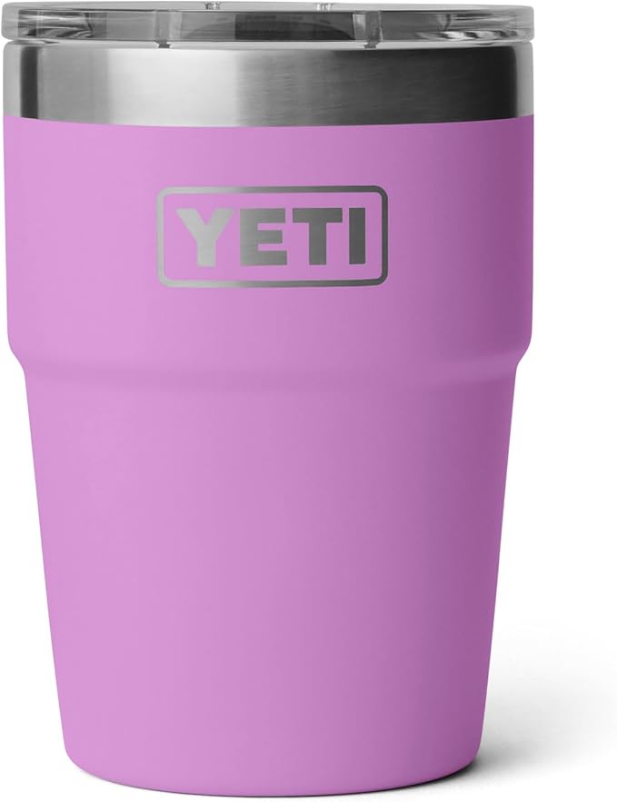 YETI Rambler 16 oz Stackable Tumbler, Vacuum Insulated, Stainless Steel with MagSlider Lid | Stackable, Vacuum Insulated, MagSlider Lid, Stackable, Vacuum Insulated, MagSlider Lid by YETI