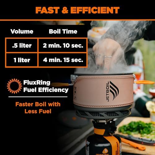 Jetboil TrailCook 2.0L Camping and Backpacking Stove Cooking System with Adjustable Heat Control, New for 2026, Tan - Image 4
