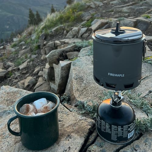 Fire-Maple Petrel G2 Pot & Greenpeak 1 Gas Stove Camping Cooking Set - Image 2