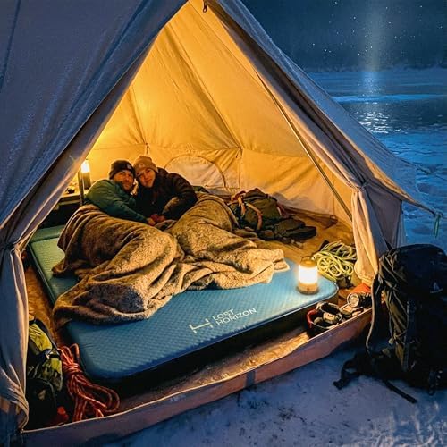 Lost Horizon Self-Inflating Foam Camping Mattress, Full, 3" Thick - Image 5