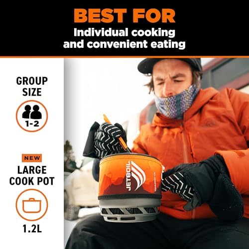 Jetboil TrailCook 1.2L Camping and Backpacking Stove Cooking System with Adjustable Heat Control, New for 2026 - Image 3