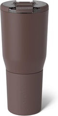 BrüMate Nav 35oz 100% Leak Proof Insulated Travel Tumbler with Magnetic BevLock™ Lid - Double Wall Cup-Holder Friendly Stainless Steel Mug (Java) by Br%C3%BCMate