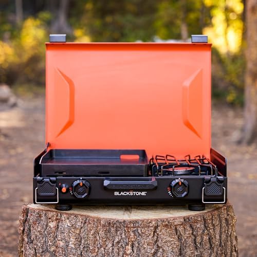 Blackstone® 2364 12" x 14" Camping Griddle with Side Burner - Image 2