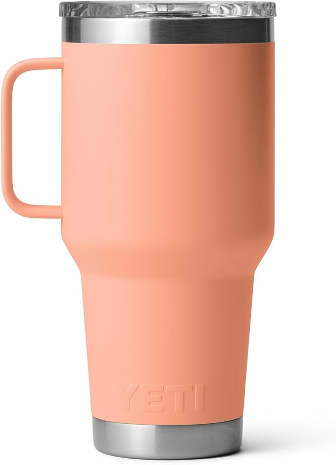 YETI Rambler 30 oz Travel Mug, Stainless Steel, Vacuum Insulated - Image 4