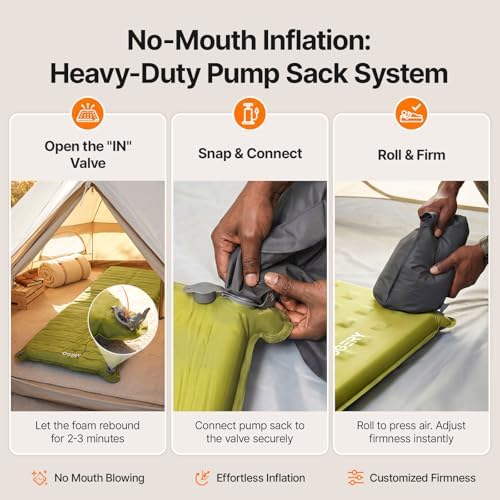 OGERY Foam Camping Mattress, Insulated Portable Sleeping Pad - Image 5