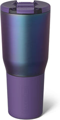 BrüMate Nav 35oz 100% Leak Proof Insulated Travel Tumbler with Magnetic BevLock™ Lid - Double Wall Cup-Holder Friendly Stainless Steel Mug (Dark Aura) by Br%C3%BCMate