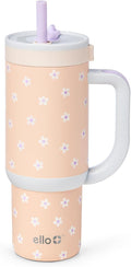 Ello Oasis 18oz Stainless Steel Tumbler - Orange Daisies by Ello