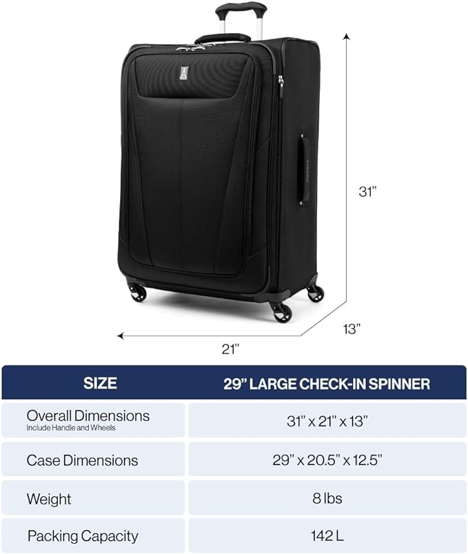 Travelpro Maxlite 5 Softside Expandable Checked Luggage - Image 6