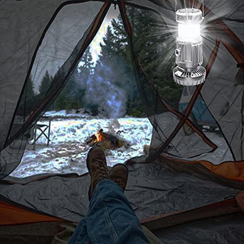 SupBri 2Pack Solar Camping Lantern with Fan, Camping Gear Must Haves - Image 6