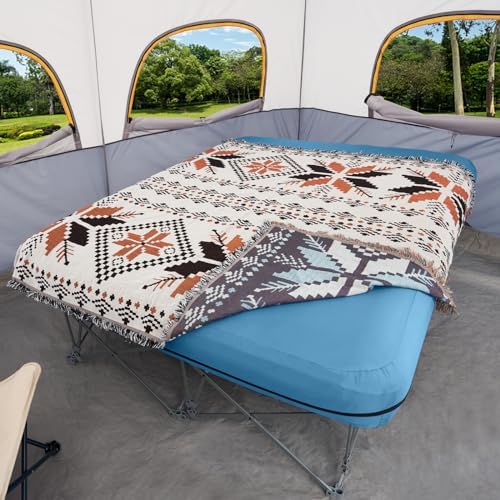 KAMPKEEPER Camping Cot for Adults with Air Mattress, No Air Pump - Image 2