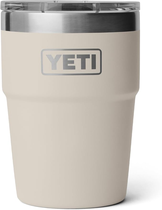 YETI Rambler 16 oz Stackable Tumbler, Vacuum Insulated, Stainless Steel with MagSlider Lid | Stackable, Vacuum Insulated, MagSlider Lid, Stackable, Vacuum Insulated, MagSlider Lid by YETI