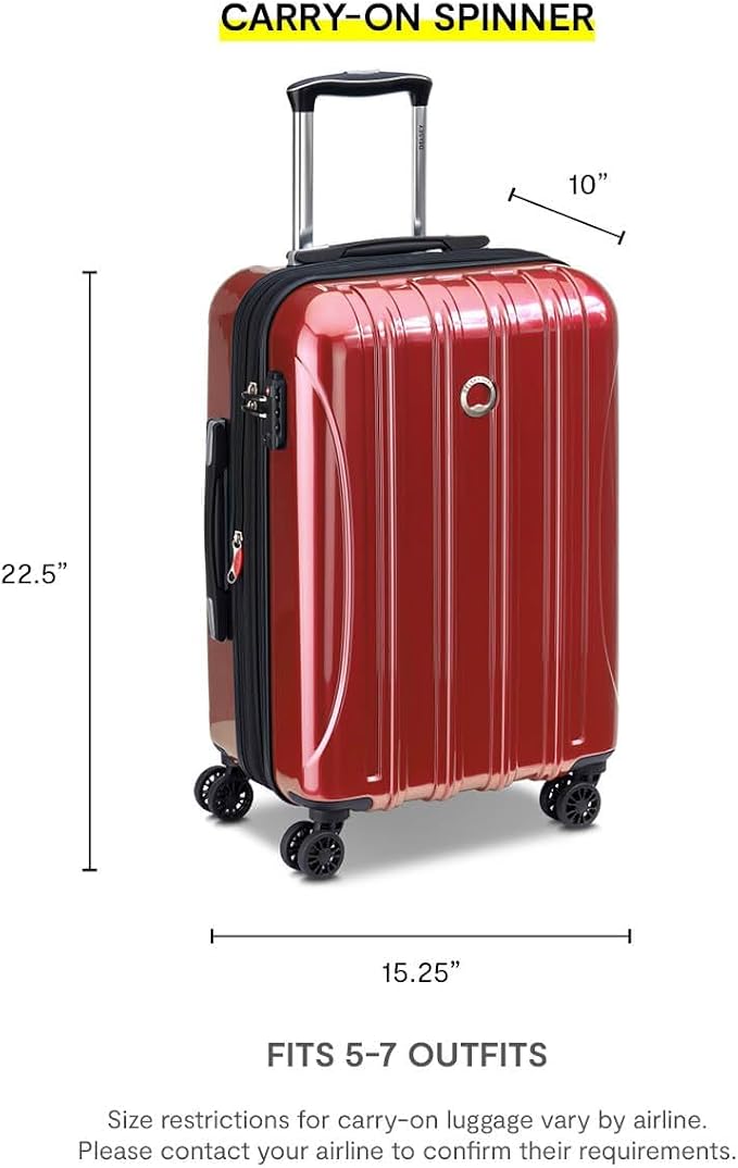 DELSEY Paris Carry-On Domestic, Peony Pink - Image 6