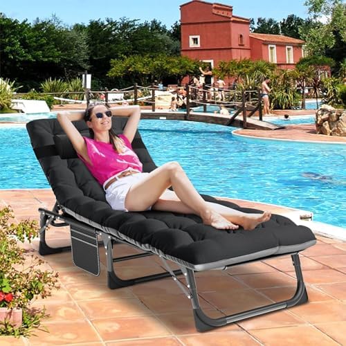 DoCred Folding Camping Cot with Mattress, 2 Pack Heavy Duty Folding Cot - Image 3