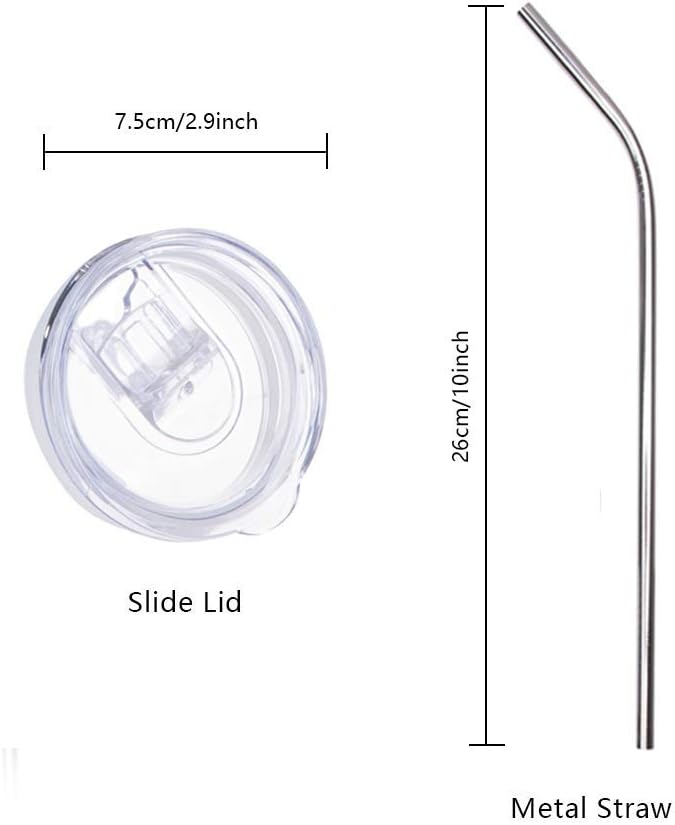 PYD Life Sublimation Blanks Skinny Tumbler White 20 OZ Straight Stainless Steel with Metal Straw for Mug Tumbler Heat Press Machine Sublimation Printing 4 Pack - Image 4