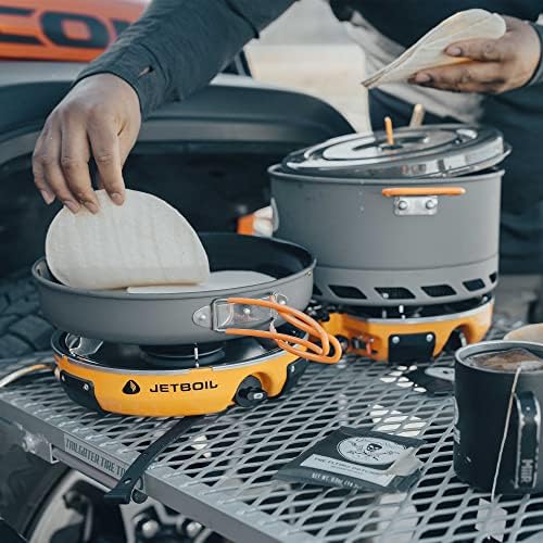 Jetboil Genesis Basecamp Backpacking and Camping Stove Cooking System with Camping Cookware - Image 3