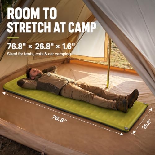 OGERY Foam Camping Mattress, Insulated Portable Sleeping Pad - Image 4