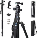 71" Camera Lightweight Foldable Aluminum Tripod & Monopod by JAFUQAW