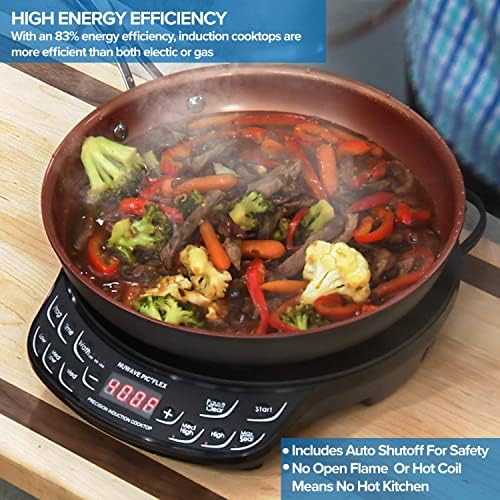 Nuwave PIC Flex with 9-inch Anodized Duralon, Non-Stick Fry Pan - Image 3