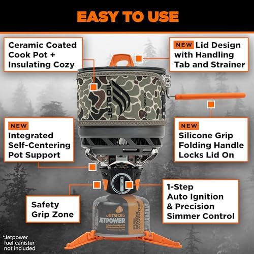 Jetboil TrailCook 1.2L Camping and Backpacking Stove Cooking System with Adjustable Heat Control, New for 2026 - Image 5