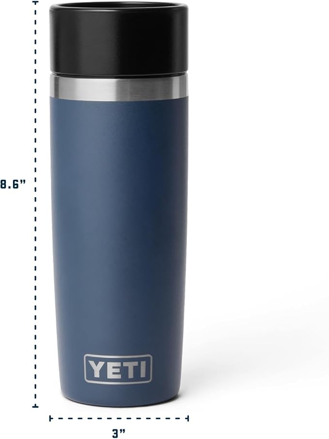 YETI Rambler 16 oz Travel Bottle, Stainless Steel, Vacuum Insulated with Leakproof Commuter Cap, Rescue Red - Image 6