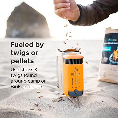 BioLite CampStove 2+ Wood Burning, Electricity Generating & USB Charging Camp Stove - Image 3