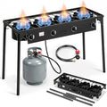 Outvita 4 Burner Propane Gas Stove for Outdoor Cooking, 300,000 BTU by Outvita