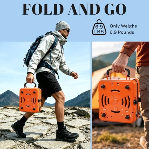 GGC 2 Burner Portable Camping Stove 5-Piece Kit for Camping - Image 2