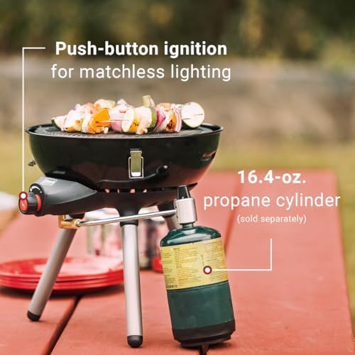 Coleman 4-in-1 Portable Propane Grill with 4 Cooking Attachments, Grill/Stove/Griddle/Wok with 7000 BTUs of Power for Grilling, Tailgating, Camping, BBQ, & More - Image 4