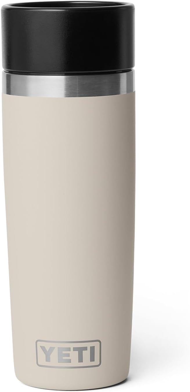 YETI Rambler 16 oz Travel Bottle, Stainless Steel, Vacuum Insulated with Leakproof Commuter Cap, Cape Taupe - Image 5